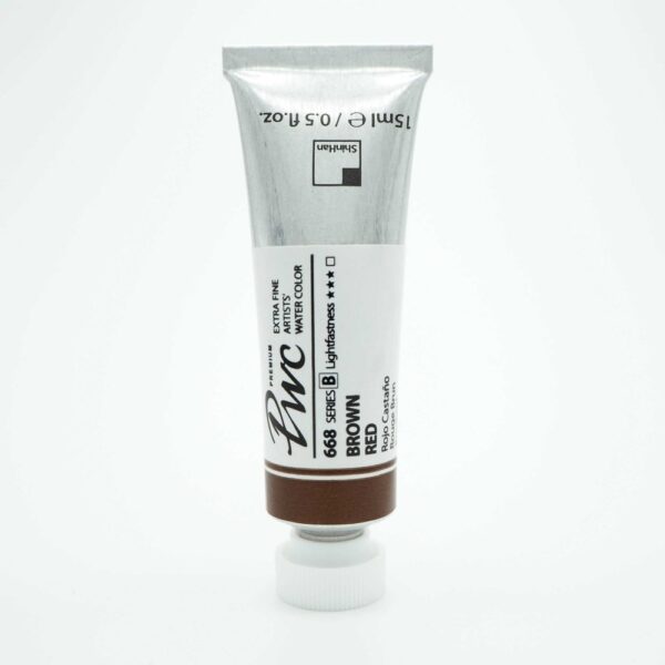 Brown Red 668 – PWC, Extra Fine Artists Water Color – ShinHan