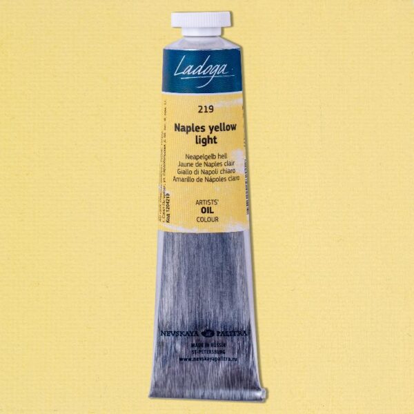 Ladoga - olejové barvy 219 Naples Yellow Light 46 ml