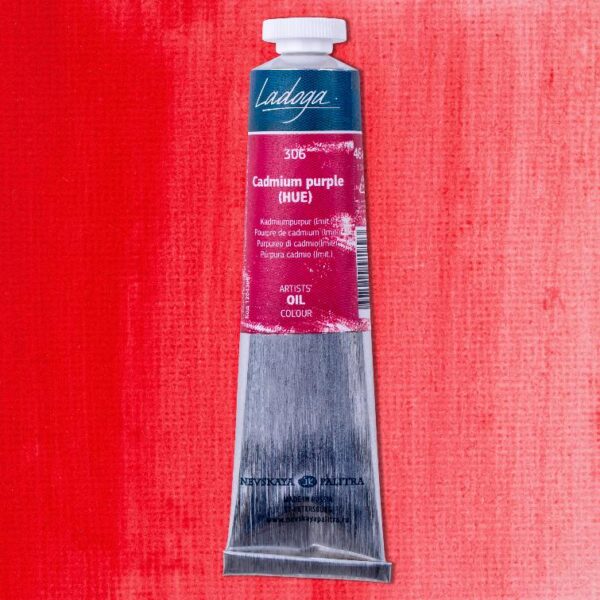 Ladoga - olejové barvy 306 Cadmium Purple 46 ml