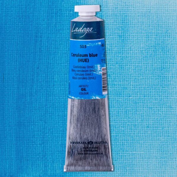 Ladoga - olejové barvy 503 Ceruleum Blue 120 ml - Image 2