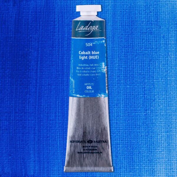 Ladoga - olejové barvy 504 Cobalt Blue Light 46 ml