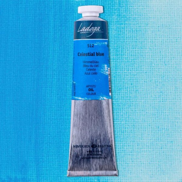 Ladoga - olejové barvy 512 Celestial Blue 46 ml