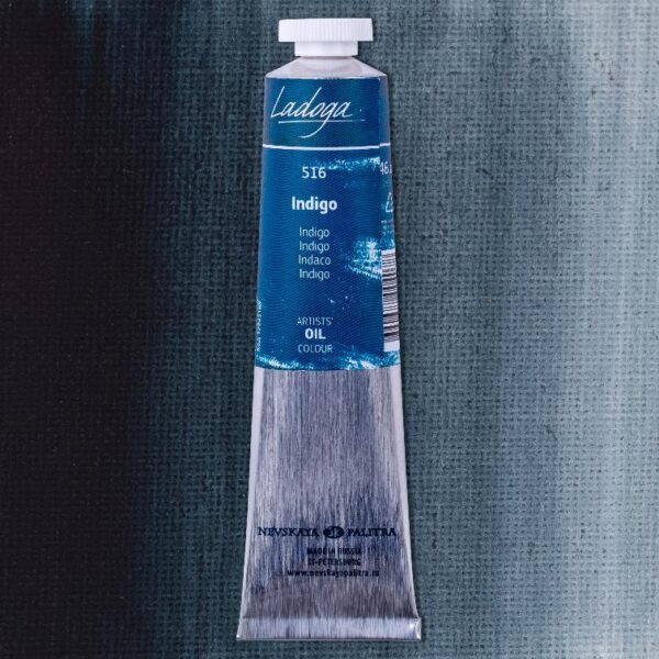 Ladoga - olejové barvy 516 Indigo 46 ml
