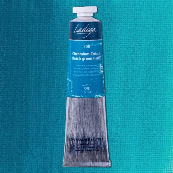 Ladoga - olejové barvy 708 Chromium-Cobalt Blue-Green 46 ml