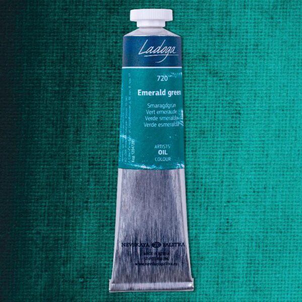 Ladoga - olejové barvy 720 Emerald green 46 ml