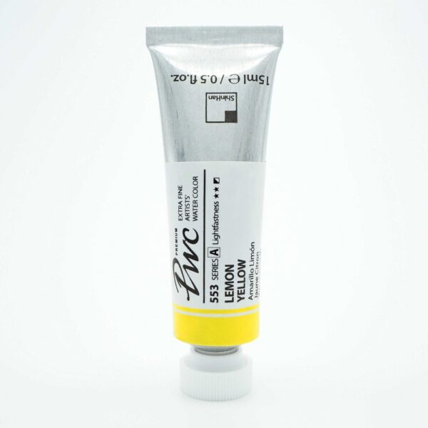 Lemon Yellow 553 – PWC, Extra Fine Artists Water Color – ShinHan