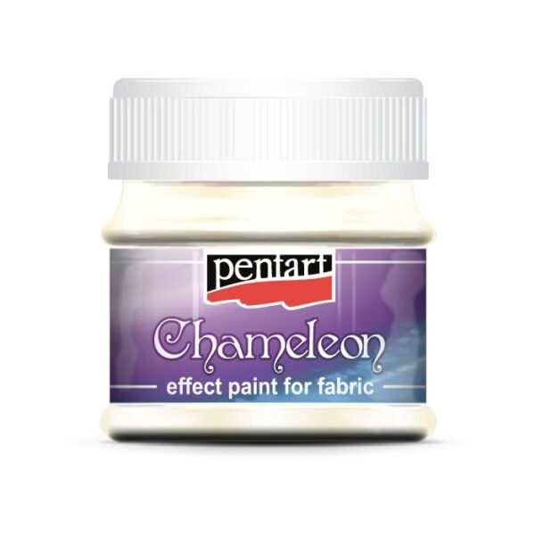 textilní barvy Pentart světle zlatá chameleon