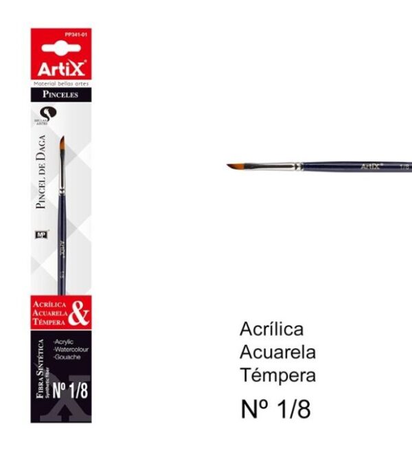 Štětec nožový Artix  velikost 1/8