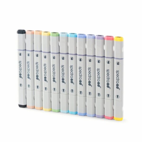 PASTEL 12-SPECTRA MARKER sada