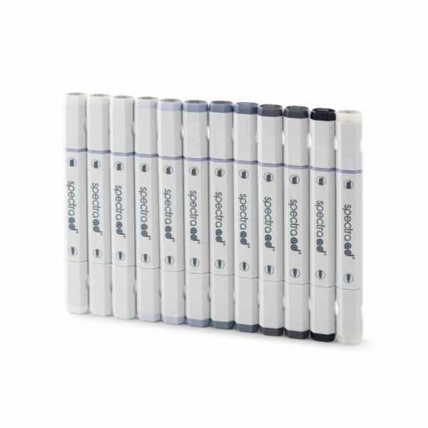 COOL GRAY 12 ks - SPECTRA MARKER sada