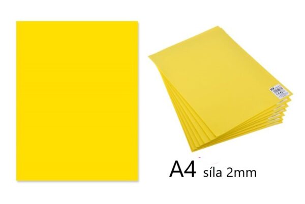 Pěnová guma  EVA-žlutá