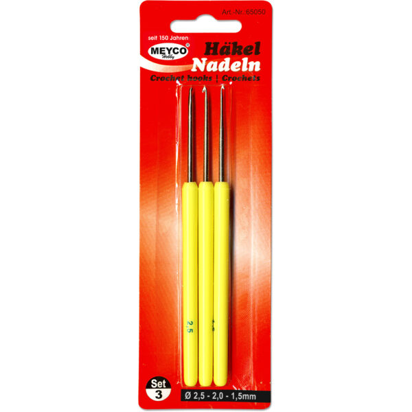 Háčky 1.5+2.0+2.5mm