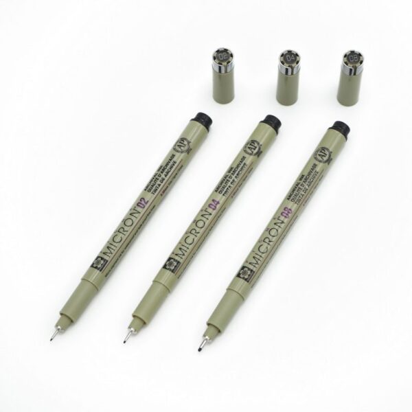 Pigma MICRON 3 fine liners black