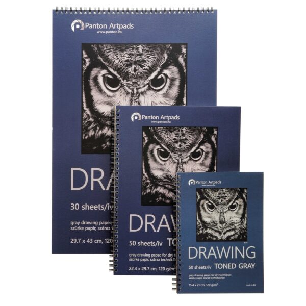 Blok pro kresbu Toned grey 22,4 x 29,7 cm