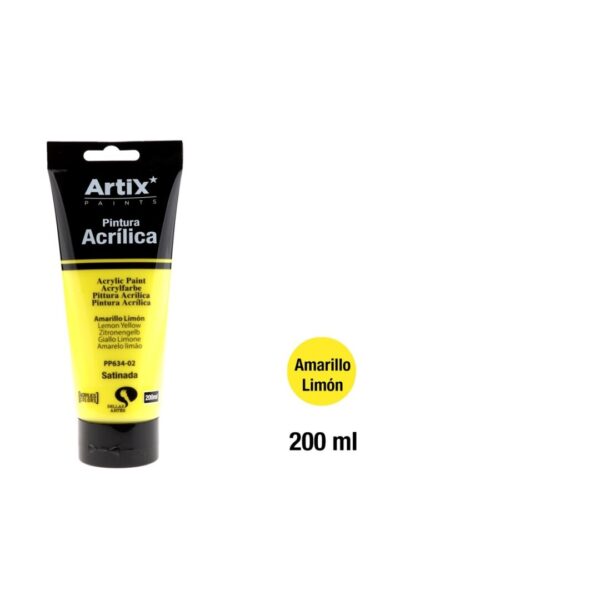 Lemon yellow- akryl Artix - 200 ml