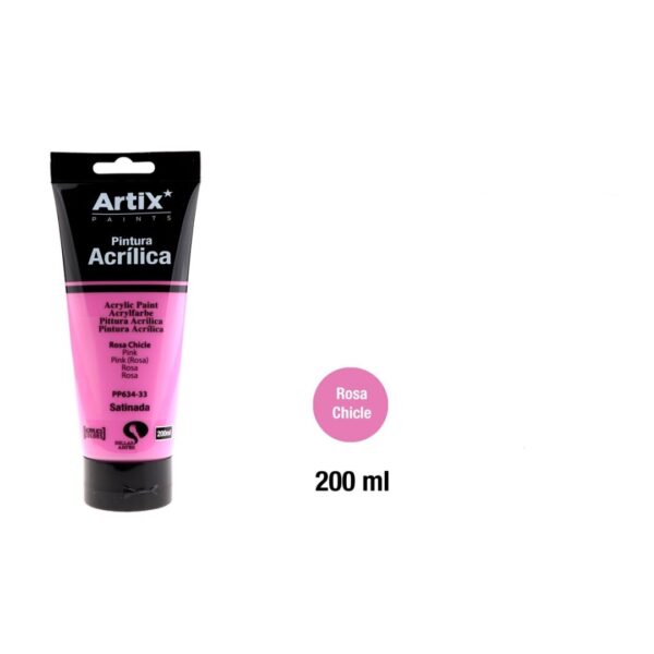 Pink - akryl Artix - 200 ml