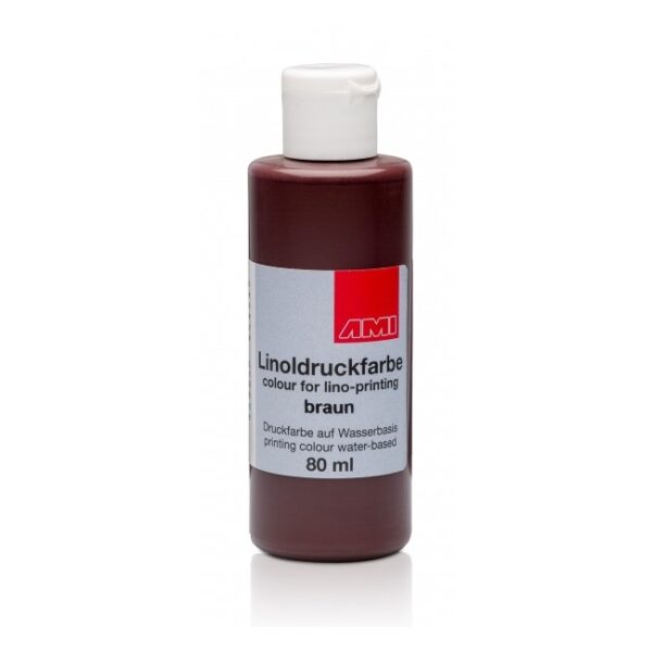 Linorytová barva hnědá 80 ml-Ami