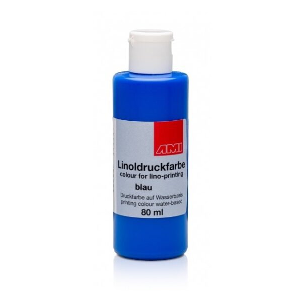 Linorytová barva modrá 80 ml-Ami