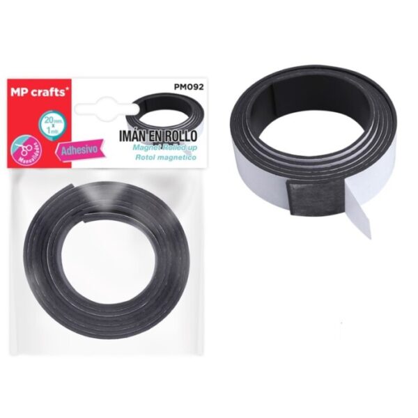 Magnetická páska samolepící - šíře 20mm/ 1 m