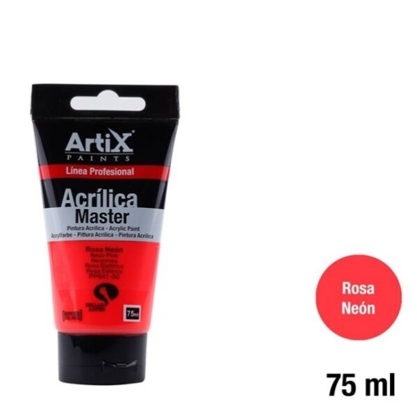 Rose Neón - Acrylic Master - 75 ml - Artix