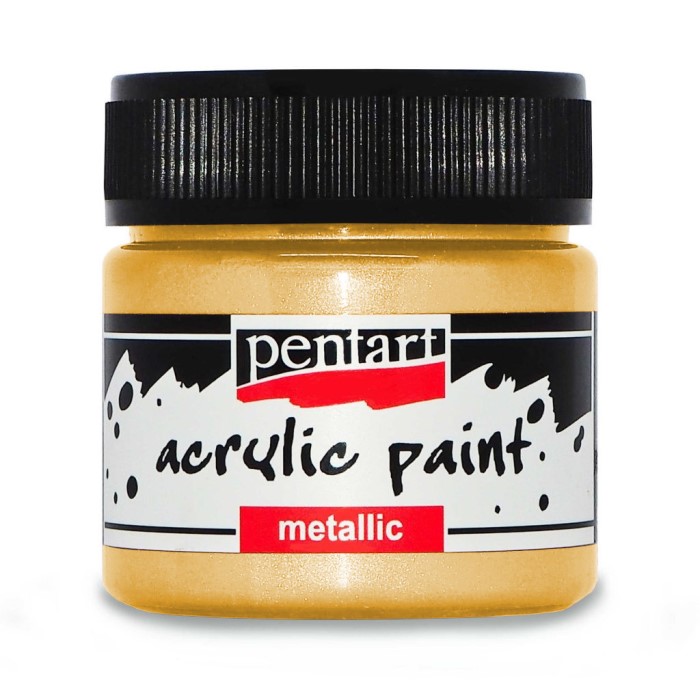 Pentart METALLIC Acrylic Paint GOLD 50 Ml 2220 