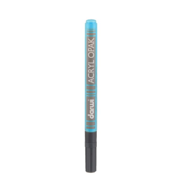 Acrylový fix Darwi - barva světle modrá - síla 0,8 mm