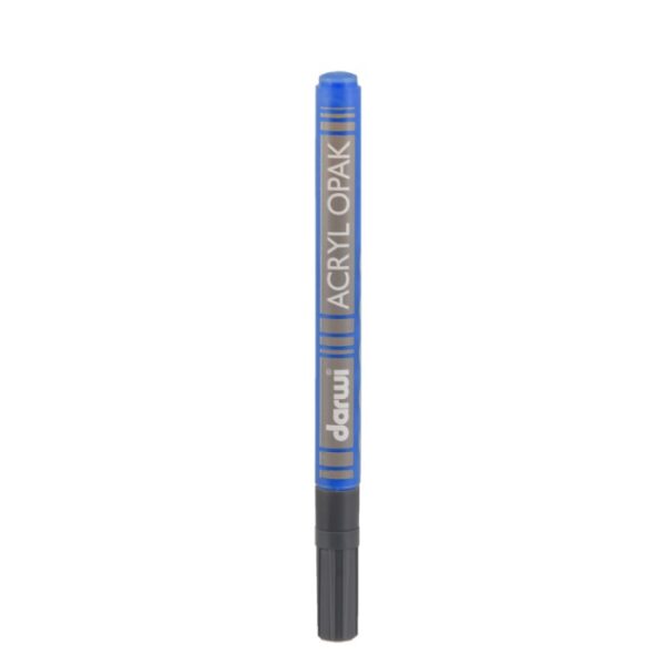 Acrylový fix Darwi - barva tmavě modrá - síla 0,8 mm
