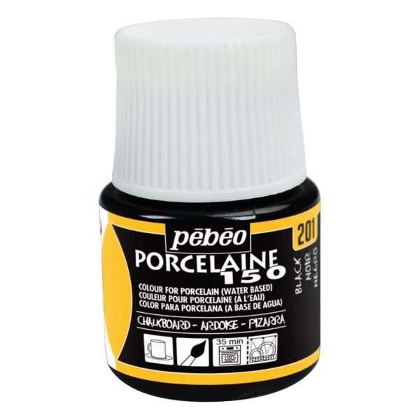 Porcelaine 150 - 45 ml black 201