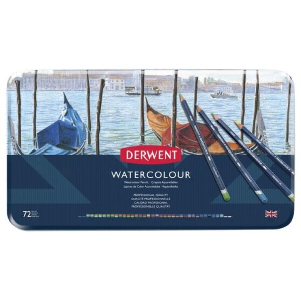 Sada pastelek WATERCOLOUR Derwent 72 - Image 2