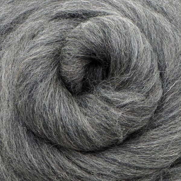 Ovčí vlna Merino česaná jemná 20 g melír světle šedý 108