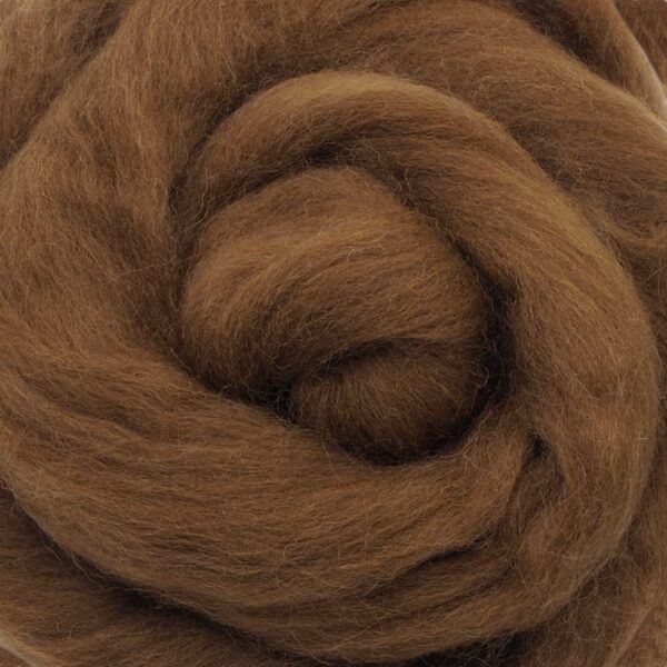 Ovčí vlna Merino česaná jemná 20 g hnědá světlá 64