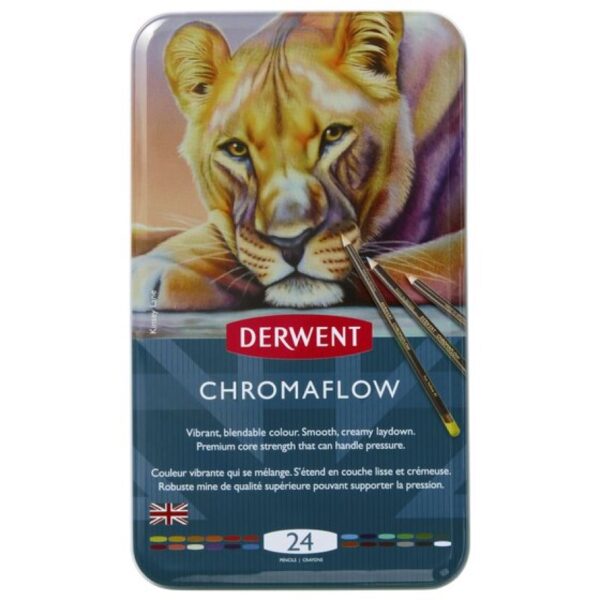 Sada pastelek Derwent Chromaflow set 24 ks.
