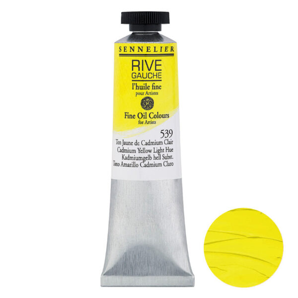 Sennelier Olej Rive Gauche 40 ml 539 Cadmium Yellow Light Hue