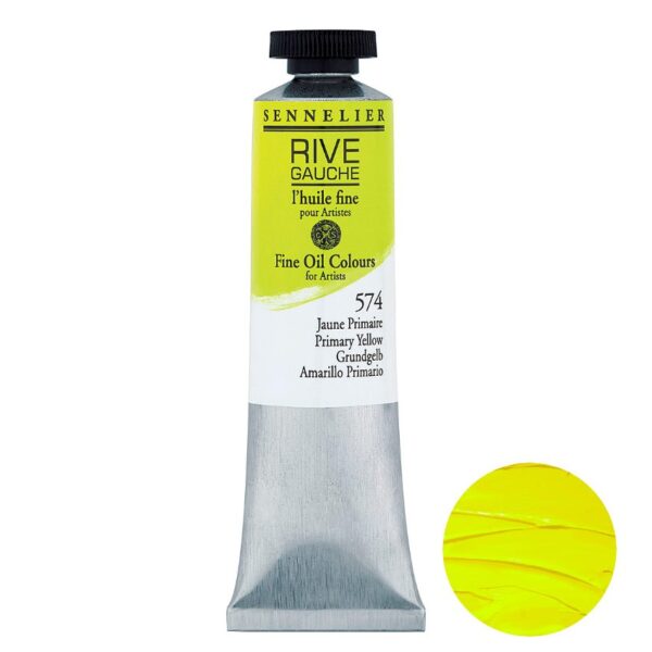 Sennelier Olej Rive Gauche 40 ml 574 Primary Yellow