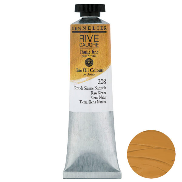Sennelier Olej Rive Gauche 40 ml 208 Raw Sienna