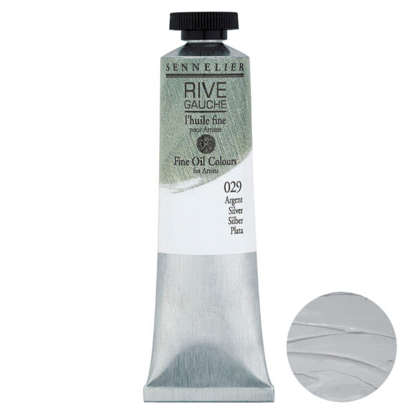 Sennelier Olej Rive Gauche 40 ml 029 Silver