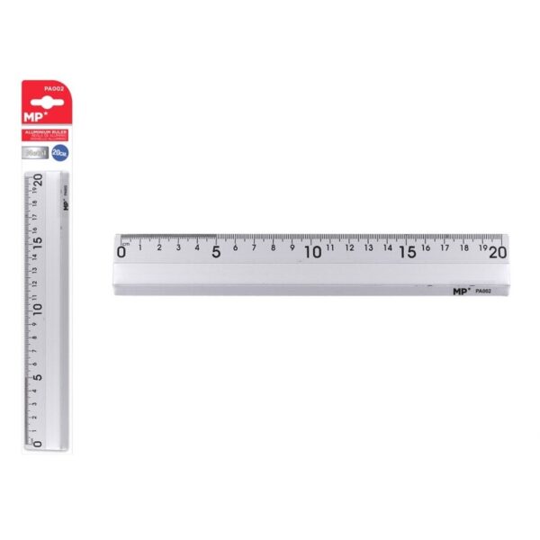Pravítko hliníkové 20 cm
