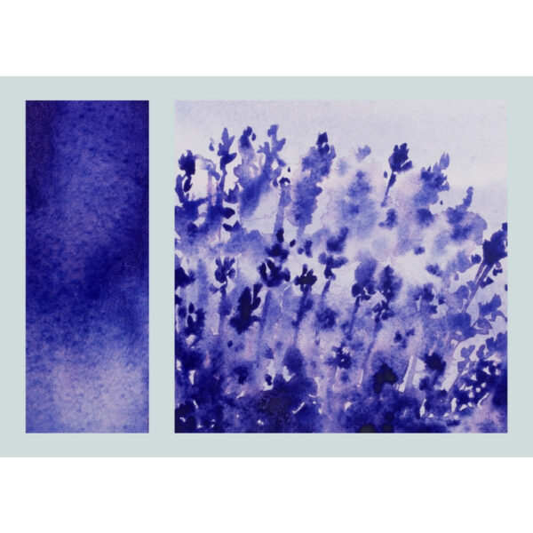 Lilac Mist 631 - Bílé noci - akvarel - Image 2