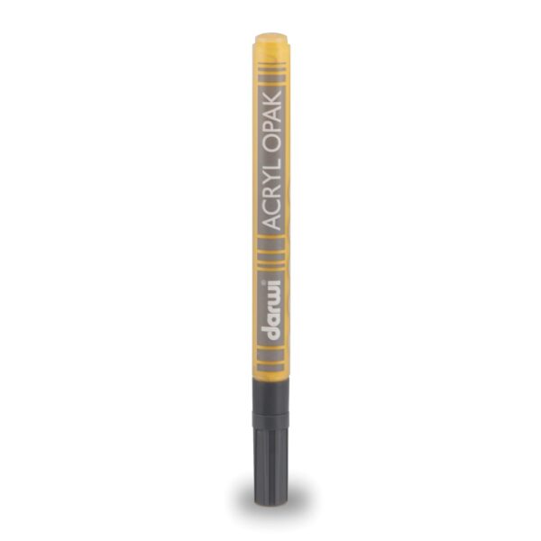 Acrylový fix Darwi - barva okrově žlutá - síla 0,8 mm