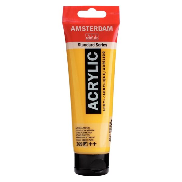 Akryl Amsterdam St. 120 ml - 269 Azo Yellow Medium