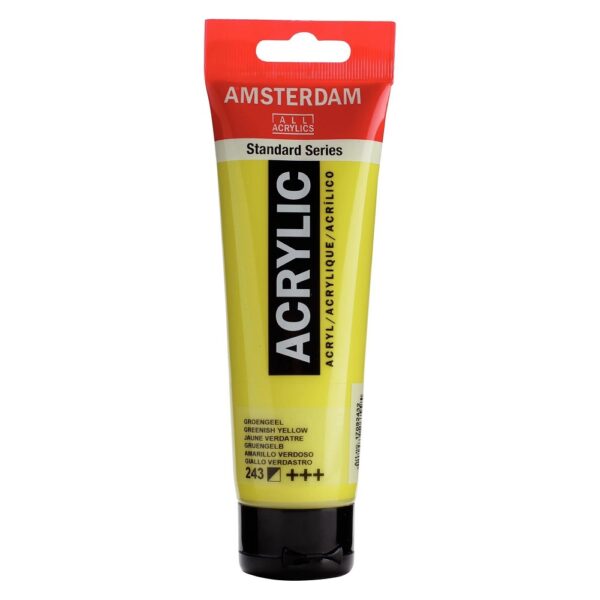 Akryl Amsterdam St. 120 ml - 243 Greenish Yellow