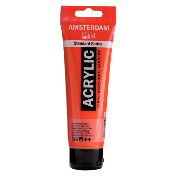 Akryl Amsterdam St. 120 ml - 398 Naphthol Red Light