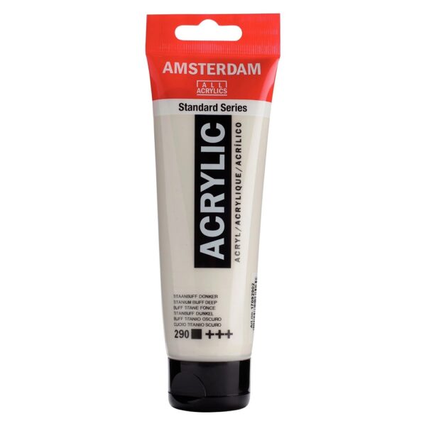 Akryl Amsterdam St. 120 ml - 290 Titan Buff Deep