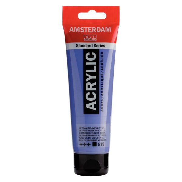 Akryl Amsterdam St. 250 ml - 519 Ultramarine Violet Light