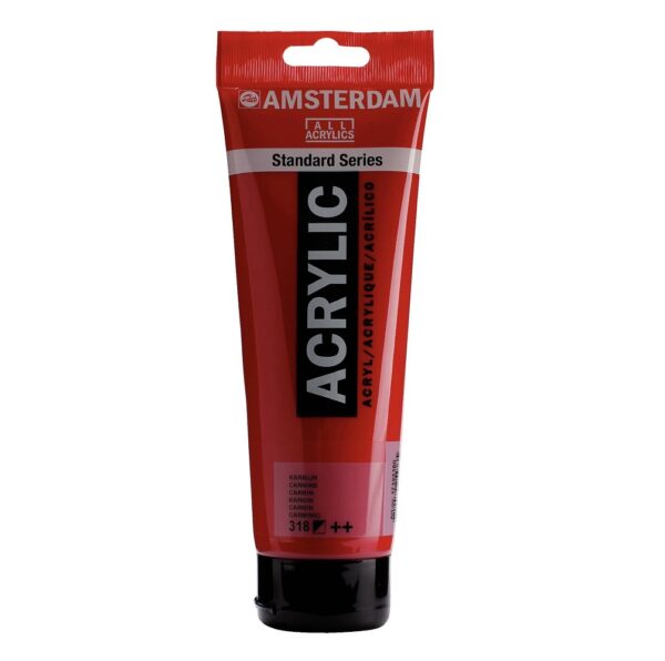 Akryl Amsterdam St. 120 ml - 318 Carmine