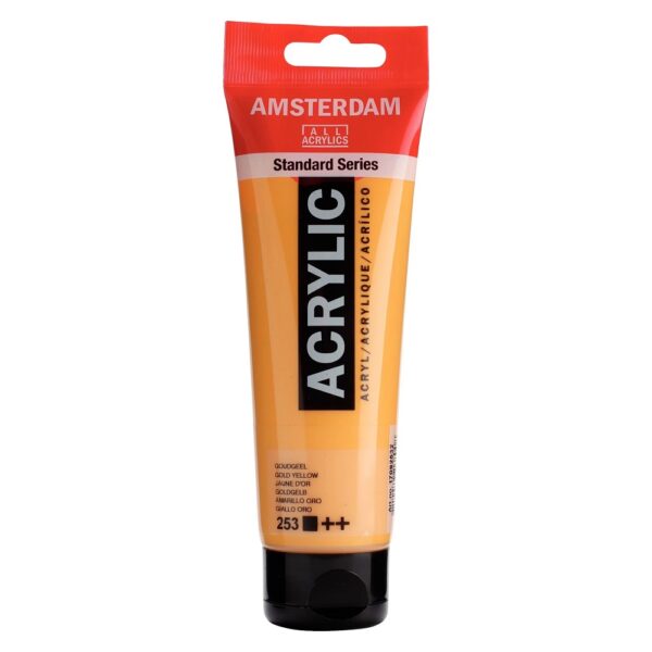 Akryl Amsterdam St. 120 ml - 253 Gold Yellow