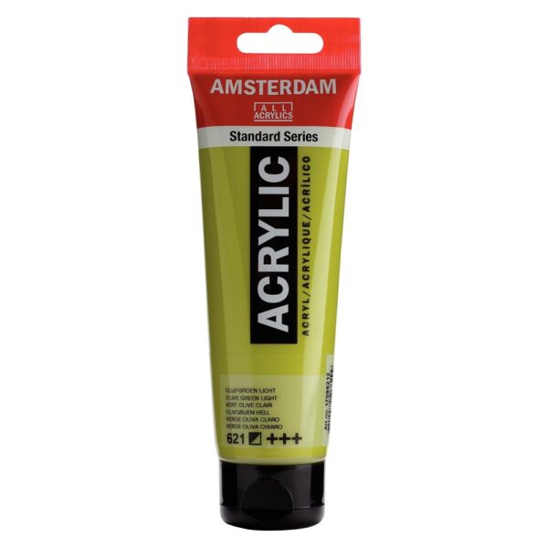 Akryl Amsterdam St. 250 ml - 621 Olive Green Light