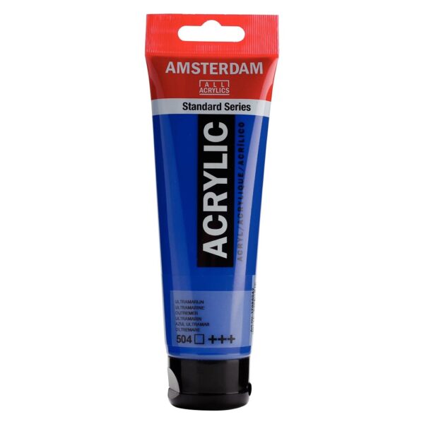 Akryl Amsterdam St. 120 ml - 504 Ultramarine
