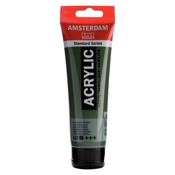 Akryl Amsterdam St. 120 ml - 622 Olive Green Deep