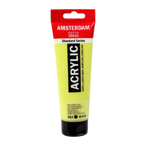 Akryl Amsterdam St. 120 ml - 664 Yellowish Green Light